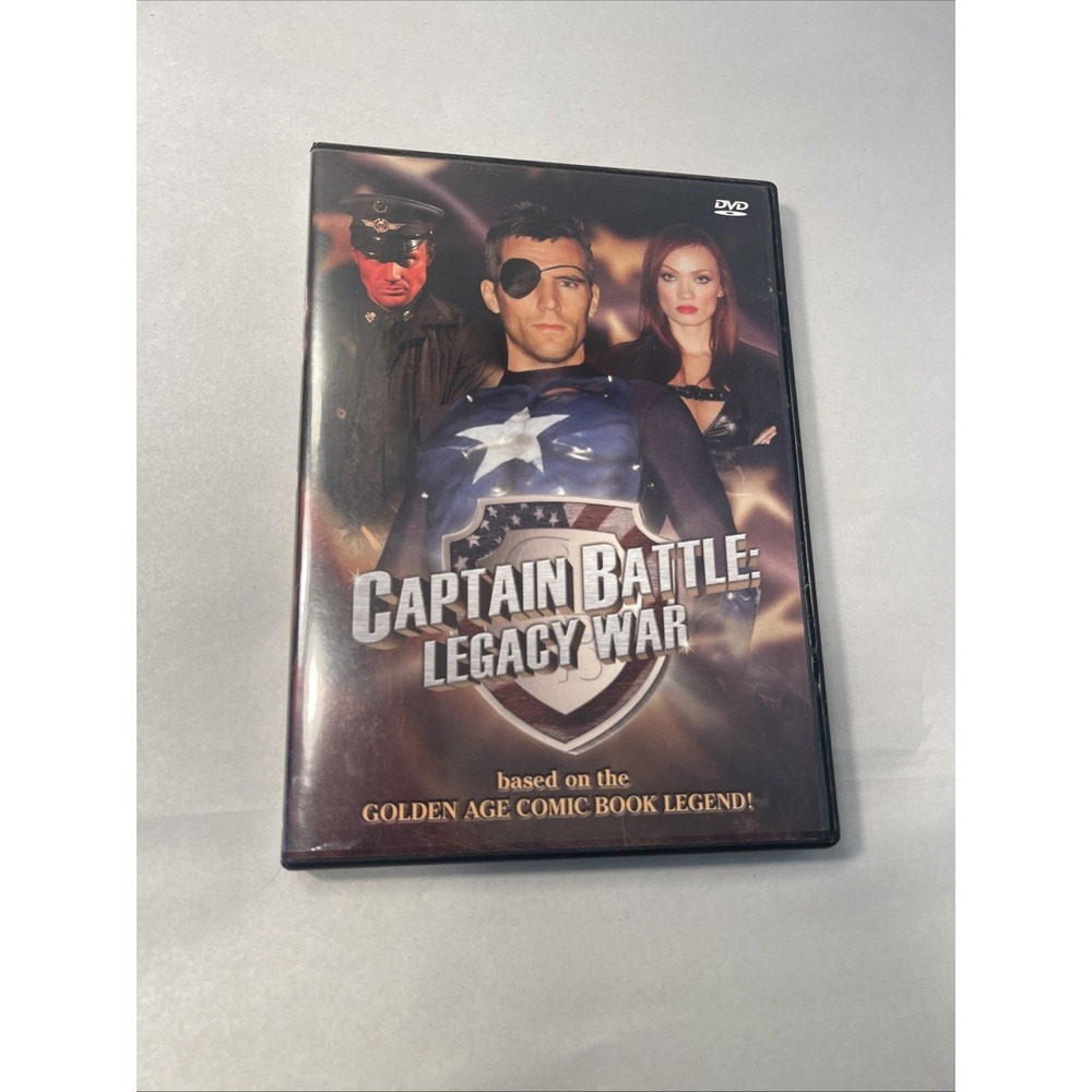 Captain Battle Legacy War DVD Like New 2013 Based on Golden Age Comic Book - Picture 5 of 5